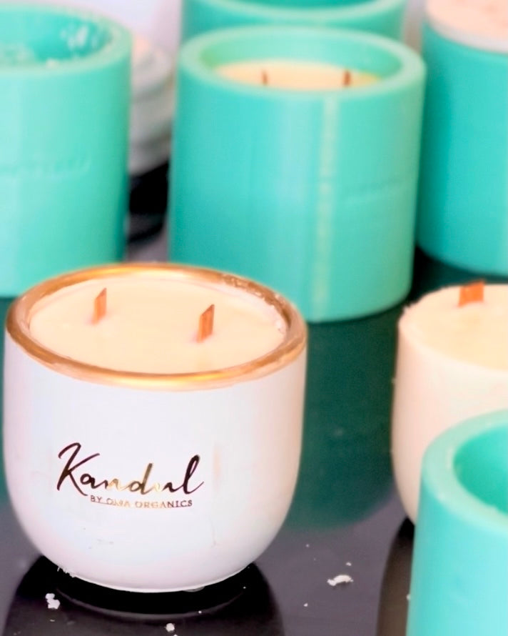 REFILL Candle (3” Concrete vessel)