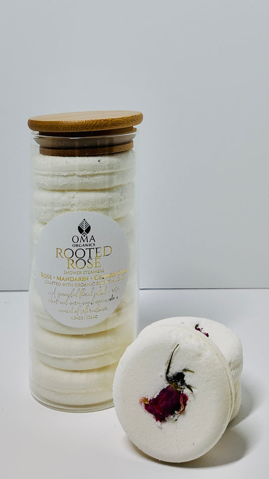 ROOTED ROSE aromatherapy shower steamer