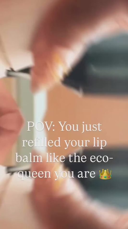 Botanical Lip Balm – Bergamot + Vanilla (Refillable)